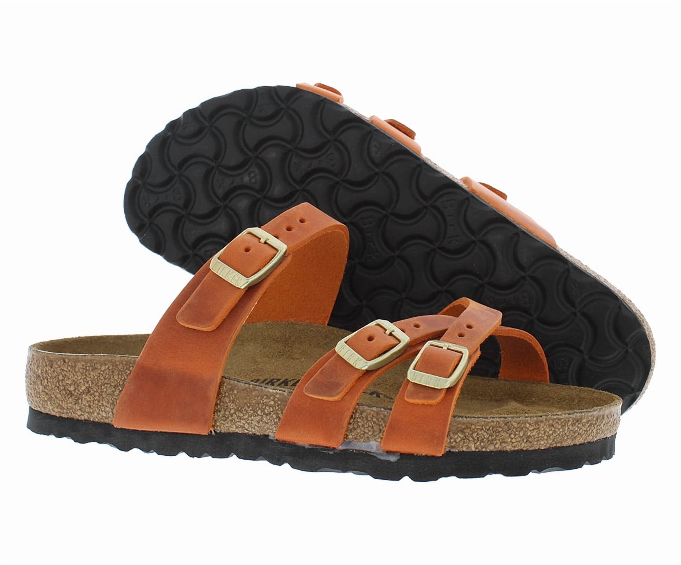 Birkenstock Franca Unisex Shoes Size 6, Color: Burnt Orange