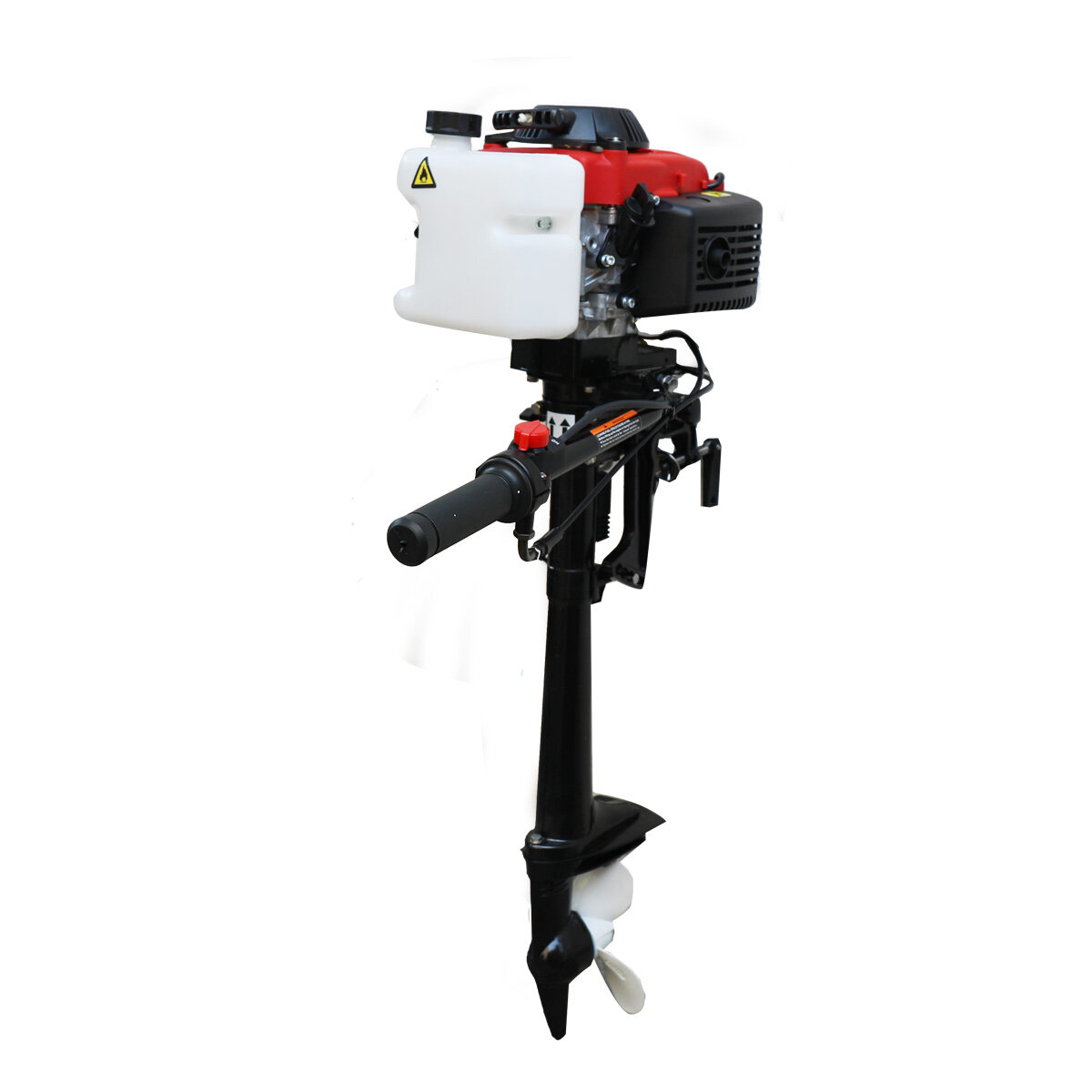 thumbnail image 2 of Buy 4HP 4-Stroke Outboard Otor Shaft Fishing Boat Engine Air-Cooled 2 of 11