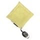 thumbnail image 1 of Toalla de limpieza de pelotas de golf de doble cara con mosquetón para limpieza de accesorios Amarillo, 1 of 4
