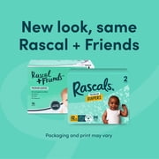 Rascals Premium Absorbent Baby Diapers Size 1, 108 Count