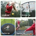 thumbnail image 3 of GVDV Outdoor Trampoline, 14' Backyard Recreational Trampoline with Enclosure for Kids & Adults, 3 of 7