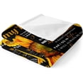 thumbnail image 5 of Mom Blanket Sunflower Gifts for Christmas Birthday Mothers Day Flower Floral Presents for Mother from Daughter Son Valentines Day Anniversary Thanksgiving Decor Soft Thtrow 50"x60", 5 of 6
