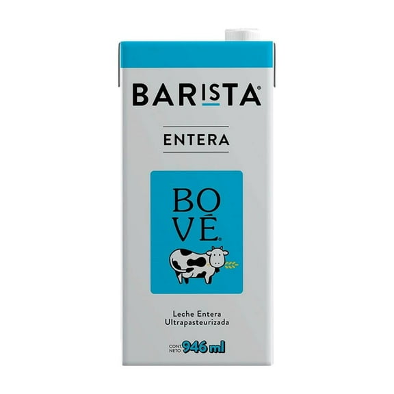 Leche Bové barista entera 946 ml