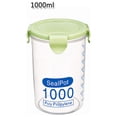 thumbnail image 1 of Recipiente de plástico transparente para alimentos | Caja de almacenamiento de cocina, recipiente hermético para alimentos frescos | Pasta | Hermético, sin BPA, 1 of 5