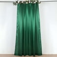 thumbnail image 6 of Efavormart 8ftx10ft Hunter Emerald Green Satin Curtain Panel Backdrop Drapes, Photo Booth Backdrop With Rod Pocket, 6 of 11