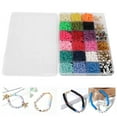 thumbnail image 1 of Clay Bead Kit, 3909 Pcs Clay Bead Set  For Jewelry Making, 1 of 8