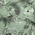 thumbnail image 1 of oneOone Cotton Poplin Light Green Fabric Florals Dress Material Fabric Print Fabric By The Yard 56 Inch Wide, 1 of 1