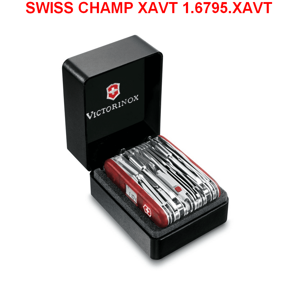 Victorinox Swiss Army SwissChamp XAVT Ruby