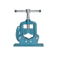 thumbnail image 4 of KANCA-PV-2 Fold-Out Pipe Vise, Strong Drop-Forged Bench Vise 2'' Capacity, Ideal for Repetitive Clamping of Pipe-Work, Pipe Plumbing Vise Tools, Blue Colur (2'')…, 4 of 5