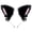 Black, variant on Jiibva Plush White Cat Ear Headband with Bell - Furry Faux Fur Hairband for Parties & Daily Styling (4.72inch Elastic Size)