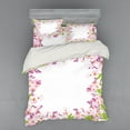 thumbnail image 2 of Ambesonne Shabby Flora Bedding Set 3 Pcs, Spring Blossoms, Twin, Multicolor, 2 of 3