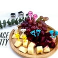 thumbnail image 2 of bedienty 10 Pieces Animals Food Picks Reusable Toothpicks Fruit Dessert Snacks Animals, 2 of 6