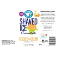 thumbnail image 4 of Hypothermias Peaches and Cream Shaved Ice and Snow Cone Flavor Concentrate Unsweetened Makes 1 Gallon Syrup 4 Fl Oz, 4 of 9