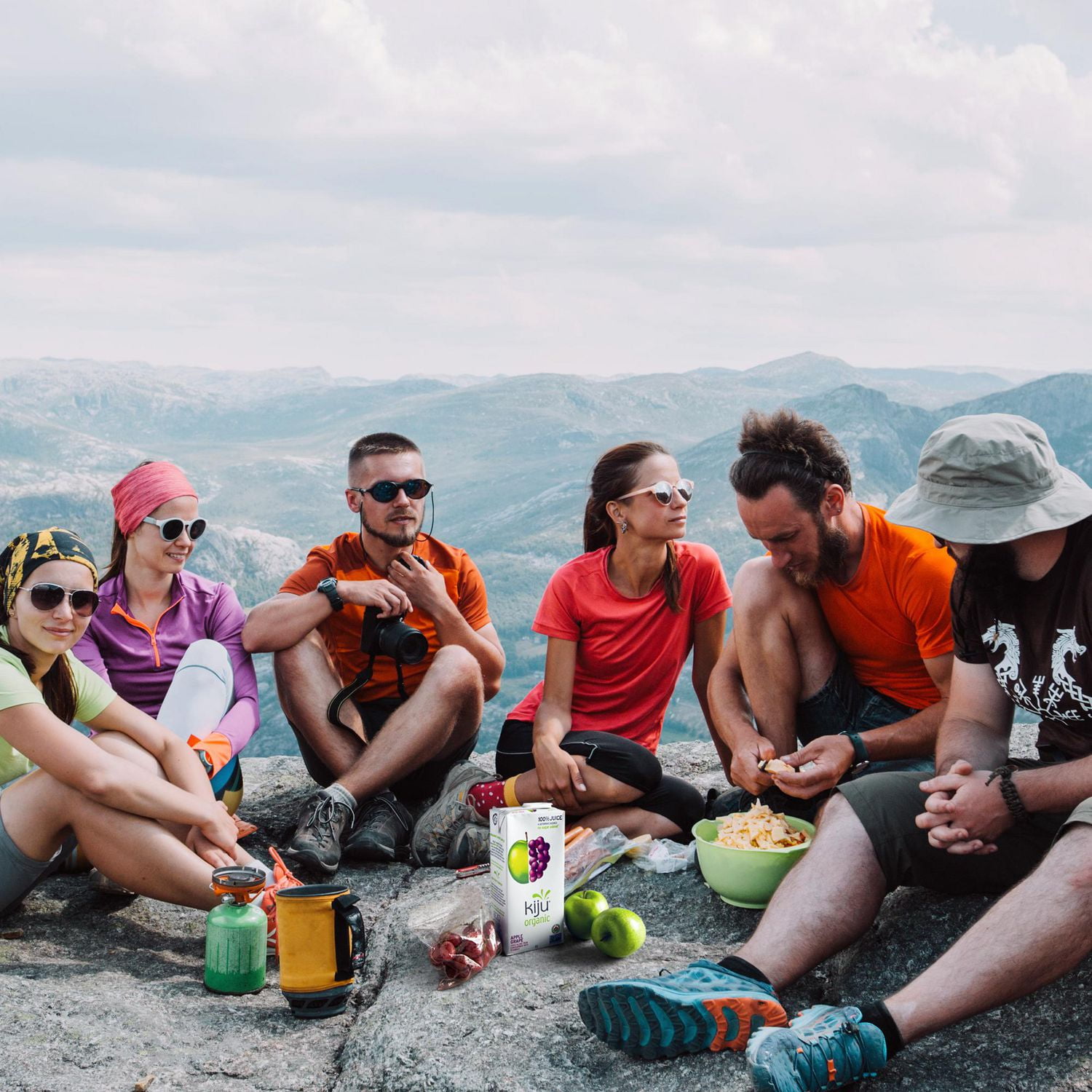 Mélange de jus de fruits pomme et raisin biologique Kiju 1 litre
