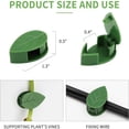 thumbnail image 3 of Billuyoard Clips de fijación para pared de plantas, 10 Uds., soporte Invisible autoadhesivo, gancho de enredaderas pegajosas, broches de Decoración del hogar, 3 of 6