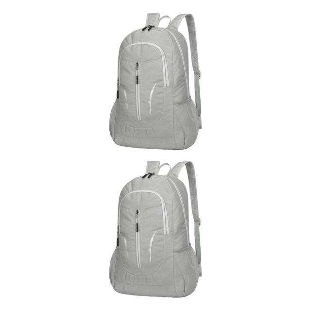 Minnieouse cómoda y espaciosa para viajeros y entusiastas del aire libre ligera gris 47X32X15cm gris 47X32X15cm 2piezas