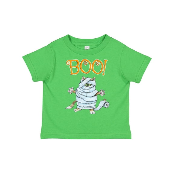 Inktastic Boo with Mummy Cat Boys or Girls Toddler T-Shirt