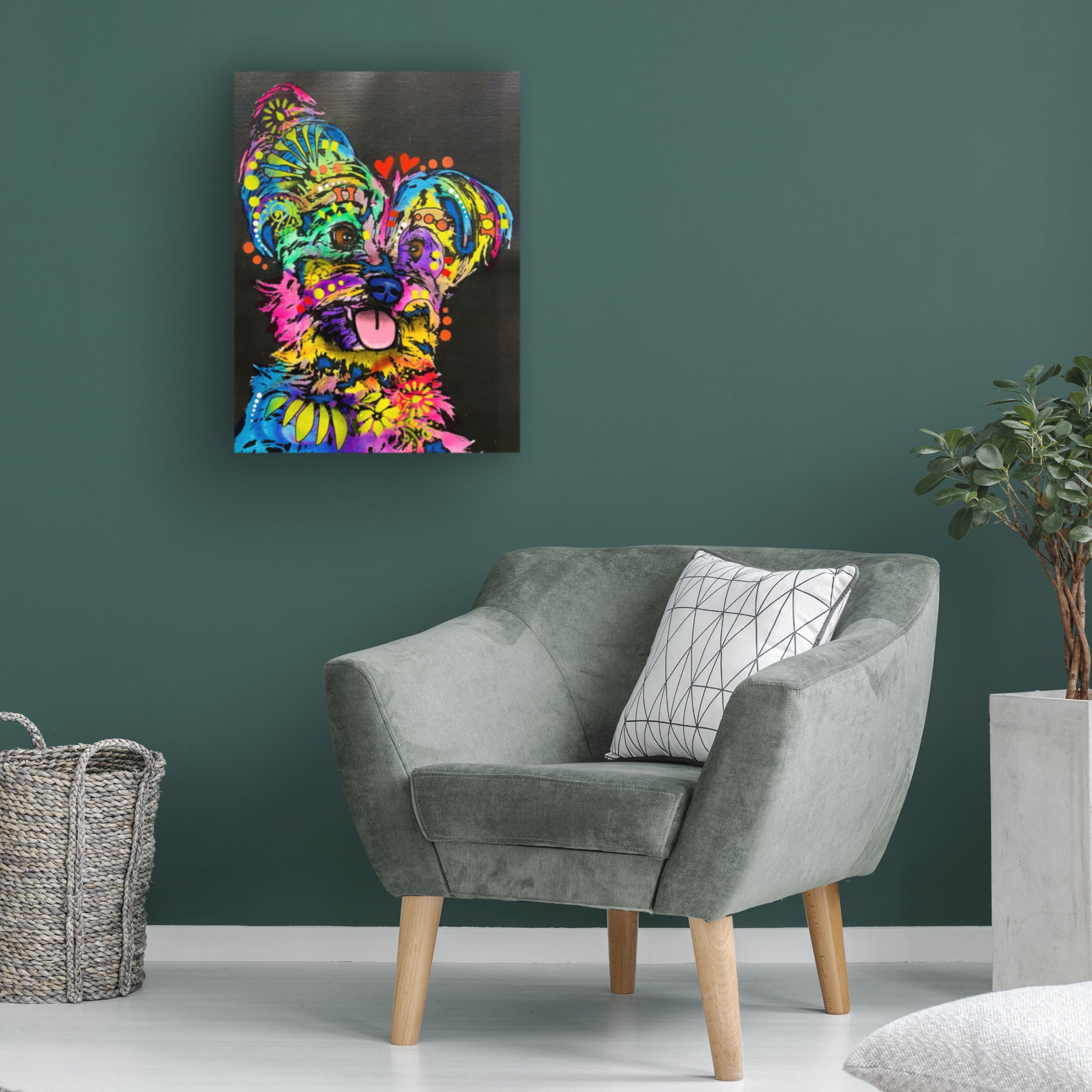 Canvas Wall Art - Dean Russo 'Is That A Present For Me' Wall Art for Living Room, Bedroom, or Office Décor by Trademark Fine Art - 14 x 19 Inches
