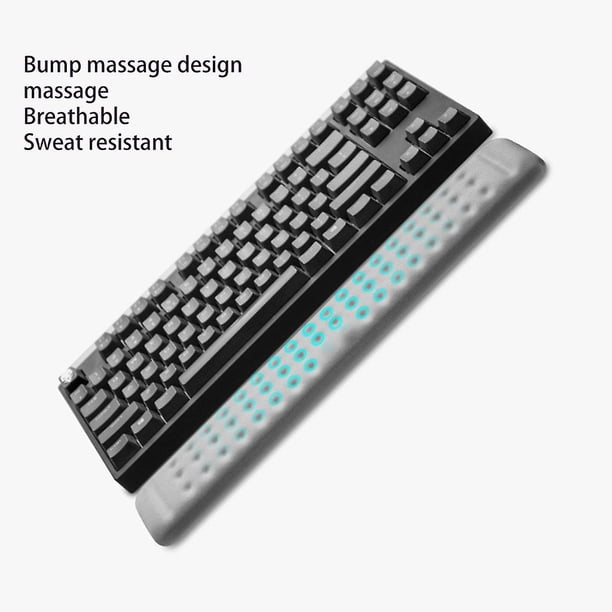 Bandeja ergonómica antideslizante del teclado de la espuma de la memoria para el teclado mecánico del juego