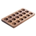 thumbnail image 2 of Egg Holder Deviled Egg Fixed Grid Egg Container Serving Tray Wooden Egg Tray, 2 of 8