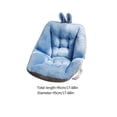 thumbnail image 2 of Raindrops 1-Pack Polyester Chair Cushion Ear-Shaped for Dining Room and Office Seating Comfort and Support, 2 of 7