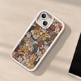 thumbnail image 2 of Cute Animals Colorful Graffiti Phone Case for Apple iPhone 17, Full Body Protective Cover, Durable Shockproof Anti-Vibration Heavy Duty Slim Shell with Precise Cutouts, 2 of 5