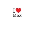 thumbnail image 1 of I Love Max: Lined Journal for Jotting Love Notes, 1 of 1