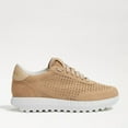 thumbnail image 4 of Sam Edelman Dante Tan Suede Fashion Lace Up Chunky Low Top Fashion Sneakers (TAN SUEDE, 9), 4 of 6