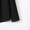 thumbnail image 4 of Men's Cotton Linen Shirts Casual Button Down Long Sleeve Shirt Solid Spread Collar Shirts with Chest Pocket M, 4 of 8