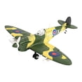 thumbnail image 1 of Kits de construcción de caza 1:48, modelo de avión, decoración de escritorio, juguetes educativos para niños, adorno, ensamblaje DIY, rompecabezas 3D verde, 1 of 8