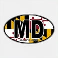 thumbnail image 3 of CafePress - Maryland MD Oval (W/Flag) - Kids Hooded Sweatshirt, Classic Hoodie, 3 of 4