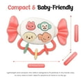 thumbnail image 3 of BUTOMKY Candy Rattle Toy - Musical Teether with Sensory Chew, BPA-Free Infant Developmental Toy, Early Education Enlightenment Gift for Newborns 3+ Months & Babies 6-18 Months, 3 of 8