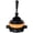 Black + Orange + Plastic, variant on 150W Hot Glue with Temperature Adjustment, 6 Copper Nozzles and Glue Sticks for DIY Craft Repair, Gray Plastic Thermo Tool with Storage Bag