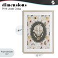 thumbnail image 4 of Stupell Industries Cottage Sunnyside Balloon over Florals Birch Framed Print Under Glass, 17 x 23, by Ink Drop Loft, 4 of 8