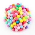 thumbnail image 4 of Mini pompones suaves y esponjosos de 8/10/15/20/25/30 mm, bolas de pompones hechas a mano, juguetes para niños, decoración de bodas y Navidad, suministros para manualidades de costura DIY, 4 of 5