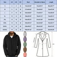 thumbnail image 4 of Tanhomme Men's Hooded Winter Coats Warm Thicken Insulated Windproof Jackets With Pockets Men's Plus Size Color Block Plush Sweatshirt Zipper Hoodie Soft Top Coat Long Sleeve Jacket, 4 of 7