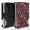 Mushroom and Psychedelic Purple Pattern, variant on Mushroom and Psychedelic Purple Pattern Aluminum Tactical Wallet, RFID Blocking Card Holder with Money Clip & Easy Access Notch, Ultra Slim Gifts for Birthday Christmas Thanksgiving,3.4 X 2.2 Inches