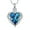 Z-2, variant on Heart Crystal Urn Necklace for Ashes for Women Men Stainless Steel Cremation Jewelry Memorial Pendant for Loved One
