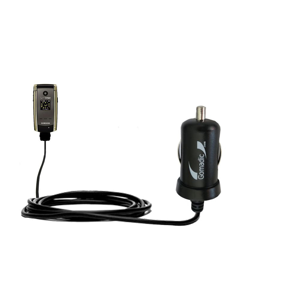 Designed to Last with TipExchange Technology Gomadic Mini 10W Car/Auto DC Charger Designed for The Plantronics Voyager 510 Brand Power Sleep Technology 