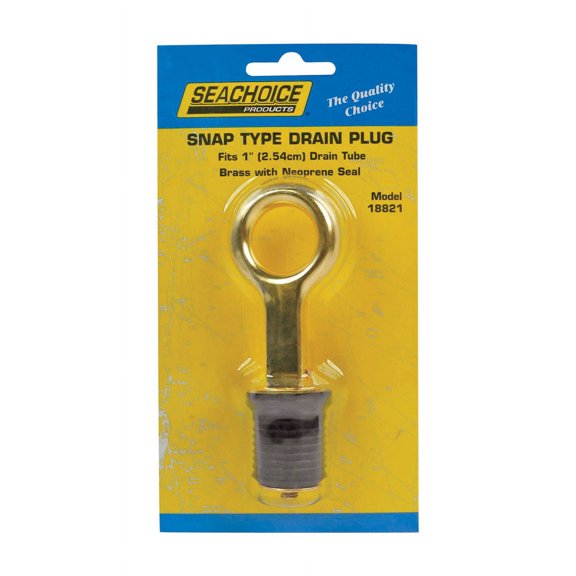 PLUG DRAIN SNAP LOCK 1" (Pack of 1)