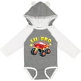 thumbnail image 3 of Inktastic Monster Truck Little Bro Boys Long Sleeve Baby Bodysuit, 3 of 5