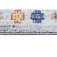 thumbnail image 5 of Bashian C186-GY-5X7.6-RO75A Bashian Charleston Collection Floral Transitional Polypropylene Machine Made Area Rug, Grey - 5 ft. x 7 ft. 6 in., 5 of 5
