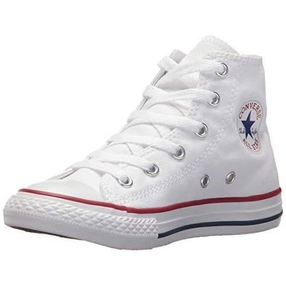 Converse Kids' Chuck Taylor All Star Canvas High Top Sneaker  OPTICAL WHITE