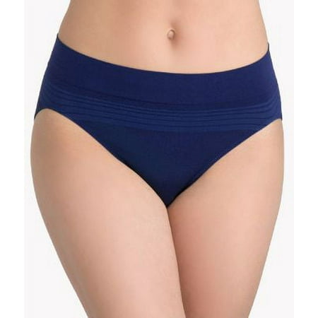 Women s Warner s RT5501P No Pinching. No Problems. Seamless Hi-Cut Panty (Navy Ink S)