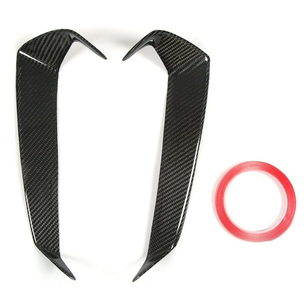 Headlight Eyelids,Carbon Fiber Car Headlight Headlight Trim Cover Headlight Eyebrows Maximized