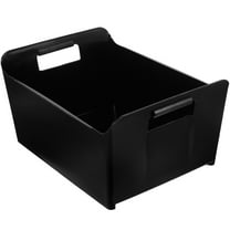 UNOMOR Classic Design Beverage Bucket Ice Cube Bucket Black PP Cooling Adults 1Set