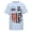 Z01-Light Blue, variant on Men's America 250 Shirt 250 Anniversary Usa Flag 250 Years American Flag 250th Anniversary Usa T-Shirt Breathable Trendy America Pullover Tee Tops