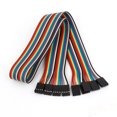 thumbnail image 1 of 5Pcs 50cm 2.54mm 1P-1P 4 Pin Cables de prueba para protoboard de colores, 1 of 1