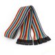 thumbnail image 1 of 5Pcs 50cm 2.54mm 1P-1P 4 Pin Cables de prueba para protoboard de colores, 1 of 1