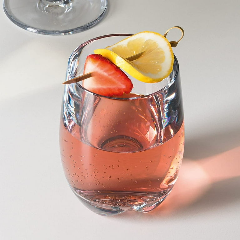 Strahl 408403 Stemless Osteria Wine Glass, 13 oz. Set of 12 - Walmart.com